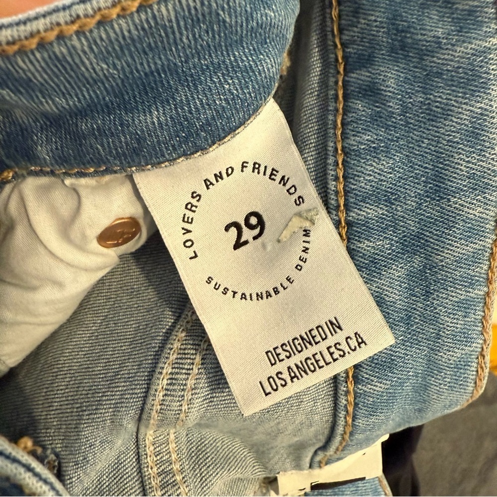 Lovers & Friends- Ricky Low Rise Skinny Jeans - 29 - Picture 10 of 11